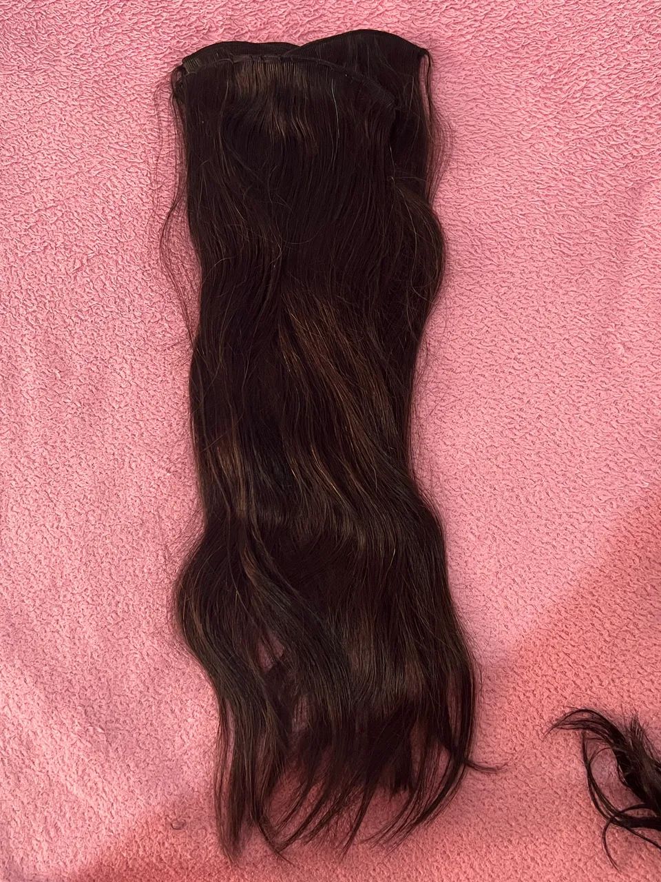 Cabelo humano brasileiro castanho 200gm - Foto 4