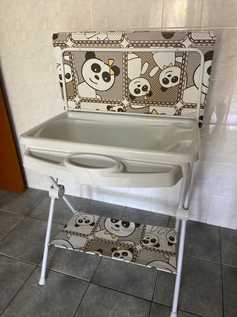 Banheira Galzerano com trocador e suporte - Foto 3