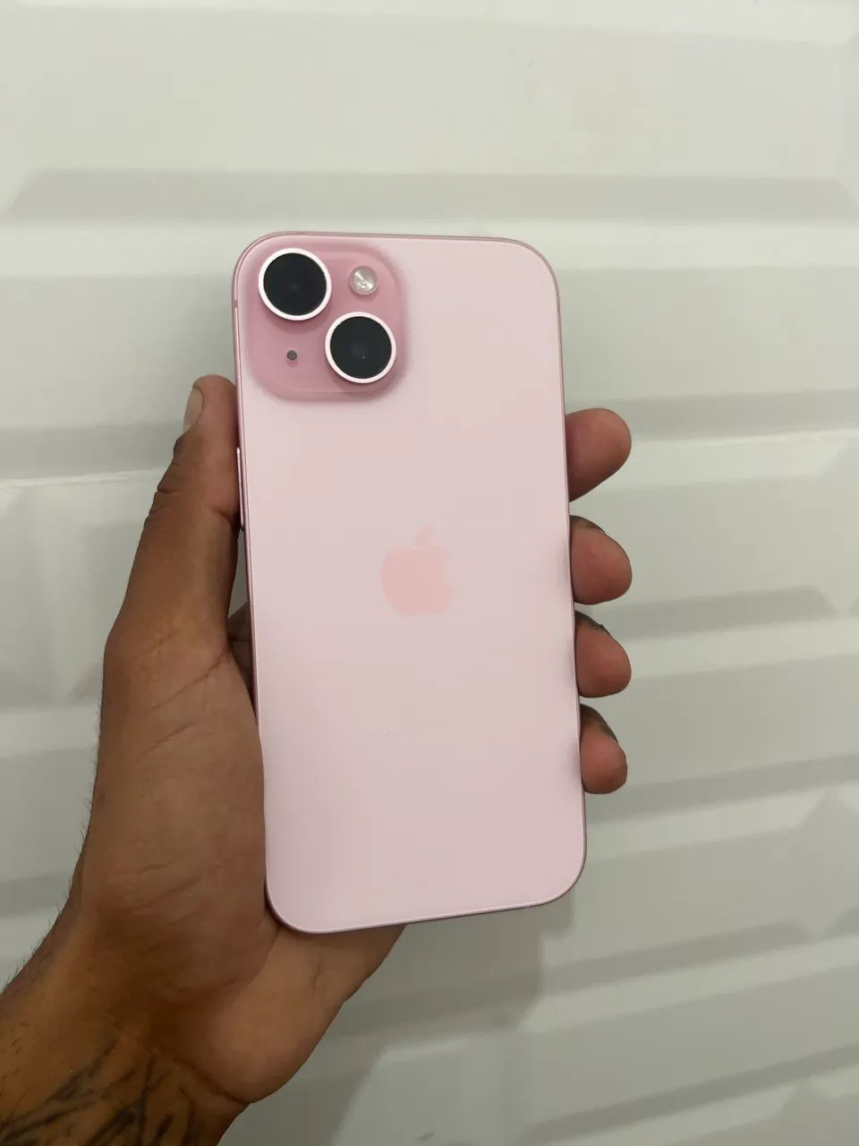 iPhone 15 rosa na garantia. - Foto 2