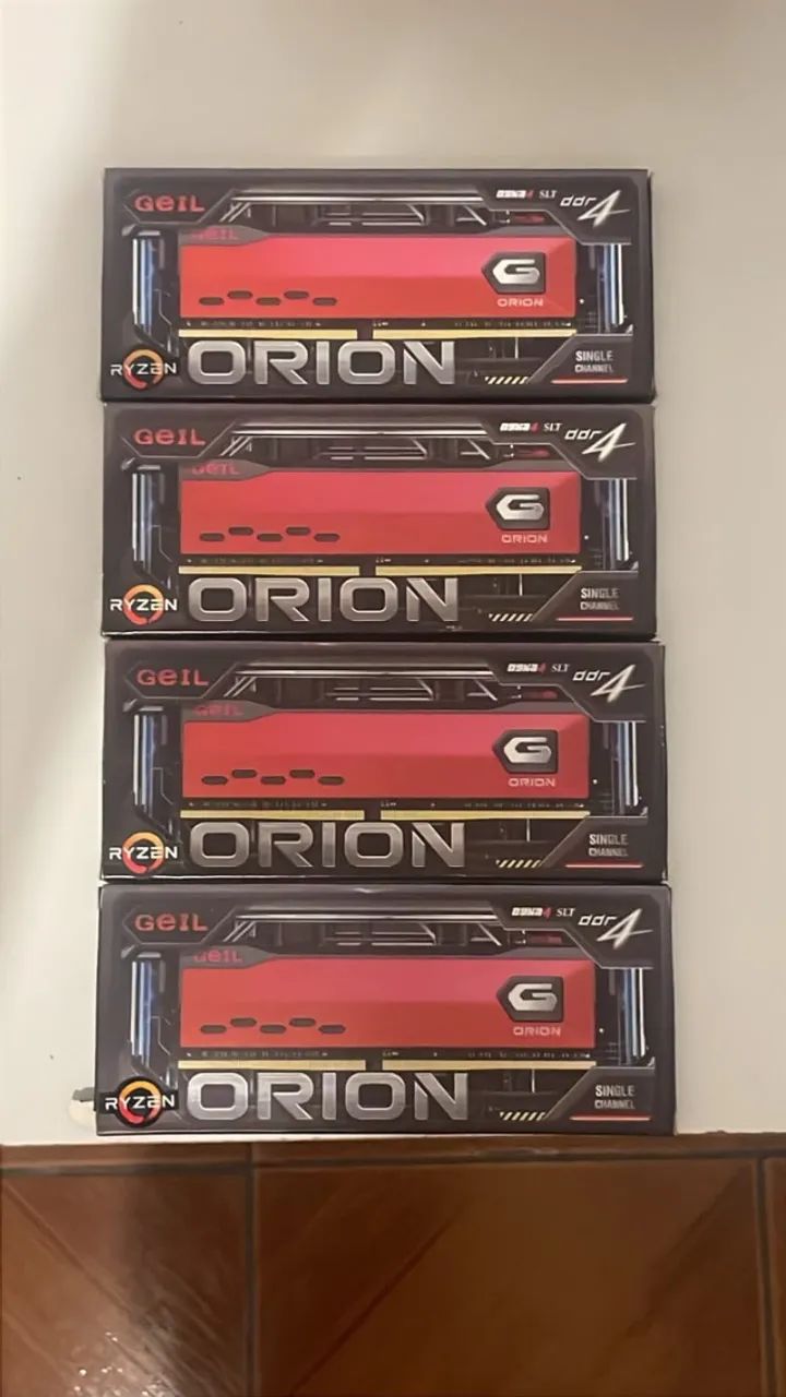 Memórias ram ddr4 3600mhz 8gb 