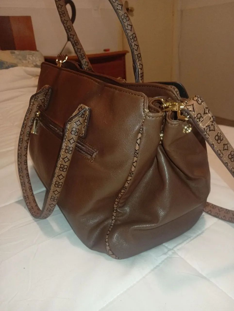 Bolsa Couro Luz da Lua - Foto 3