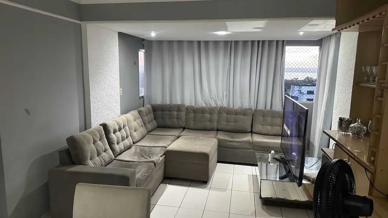 Sofá 7 lugares + Puff - Foto 4