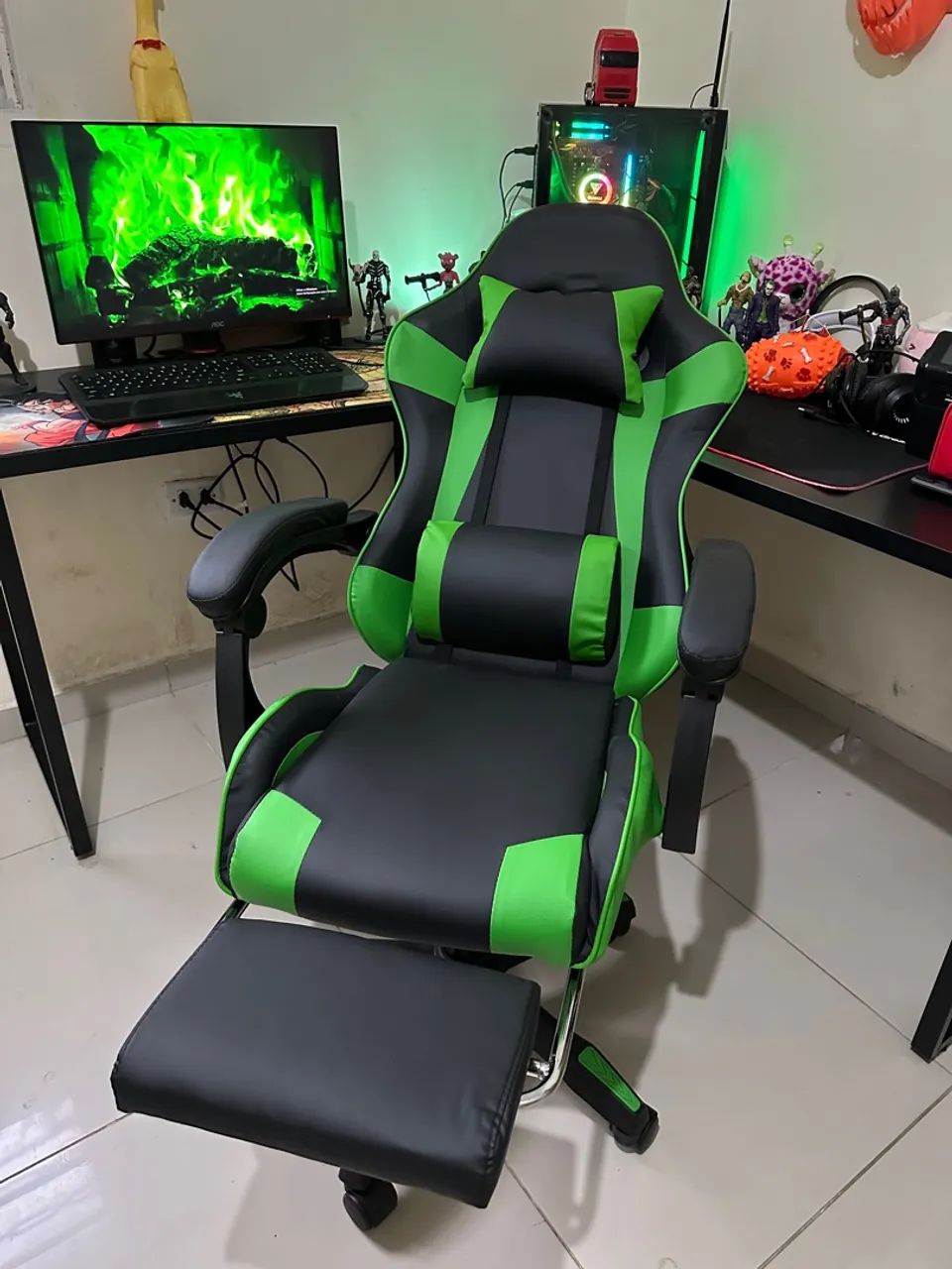 Cadeira gamer nova  - Foto 4