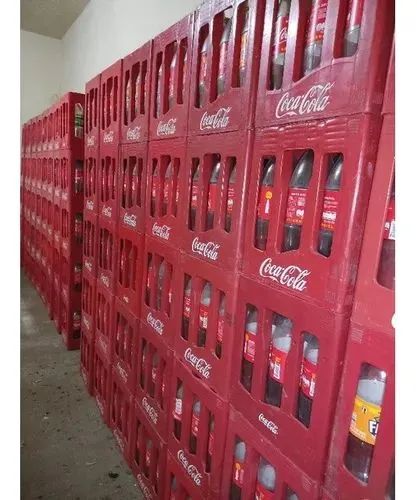 Vasilhame com a caixa  de Coca 2 litros retornável C/12 ( ( sem o líquido)