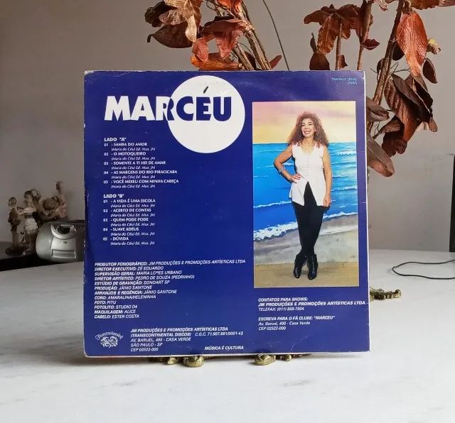 lp vinil marcéu samba do amor 1995 - Foto 4