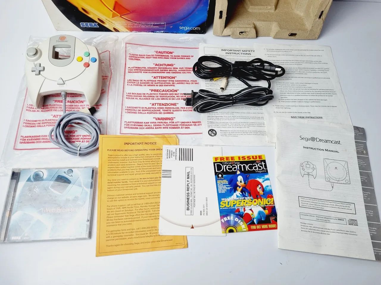 543- DREAMCAST VA1 AMERICANO - Foto 5