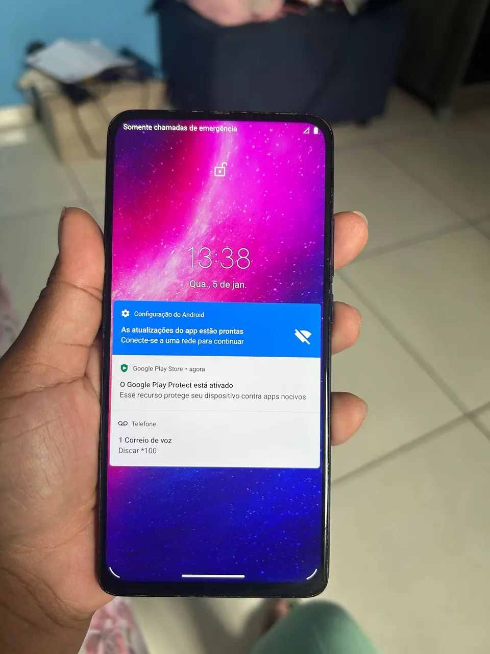 Celular motorola one hype