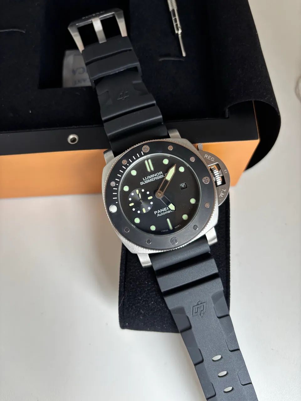 Relógio Panerai Submersible Automático 47mm - Foto 3