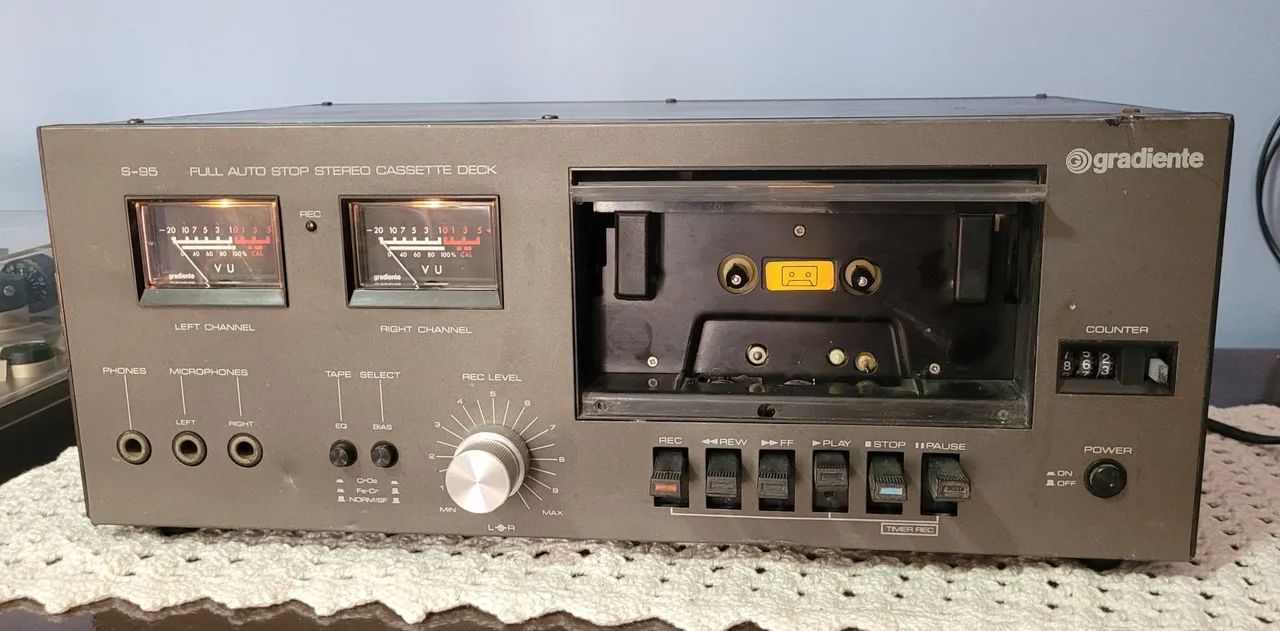 Tape-deck Gradiente S-95 ( revisado ) - Foto 4