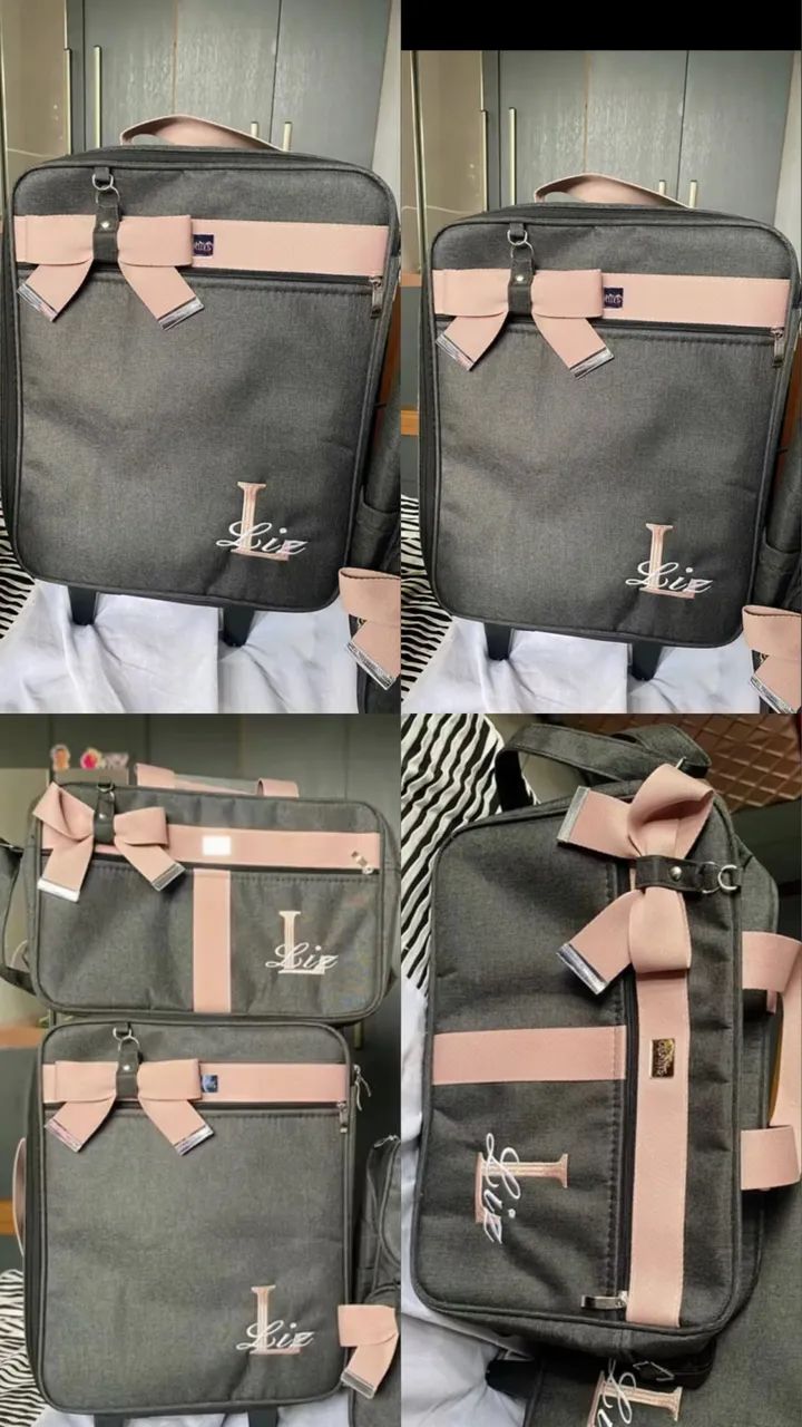 Kit mala e bolsa maternidade 