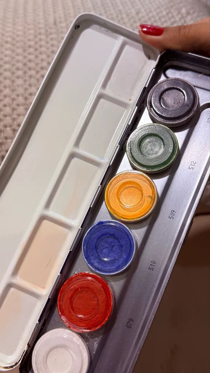 Kryolan Aquacolor Palette - 6 cores  - Foto 3
