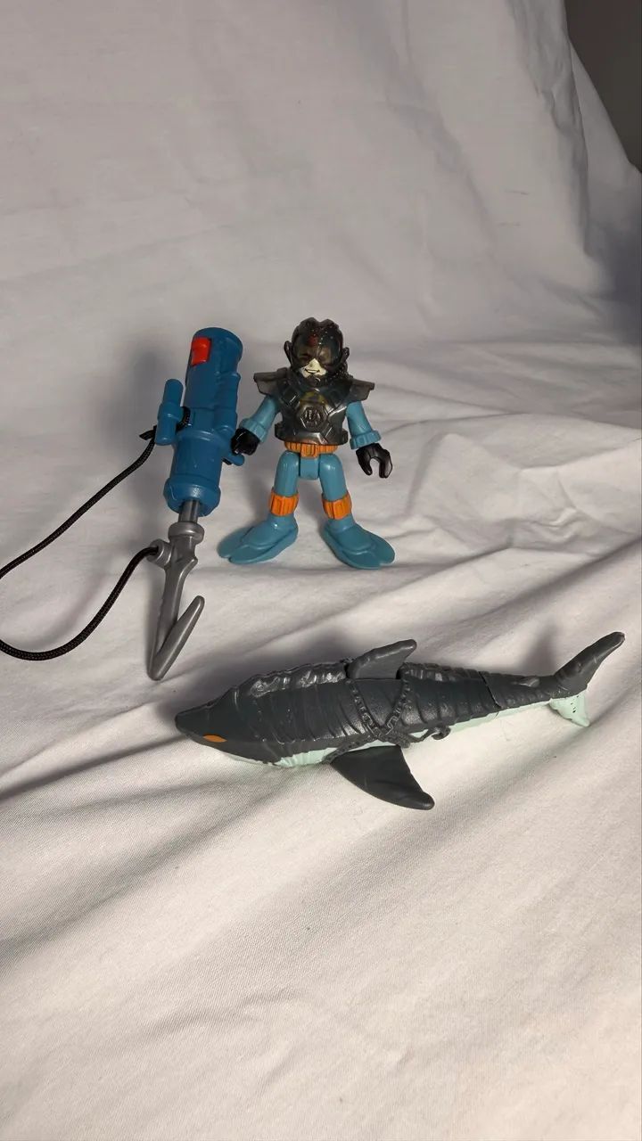 Imaginext Bonecos mergulhadores pode ser vendido separadamente  - Foto 5