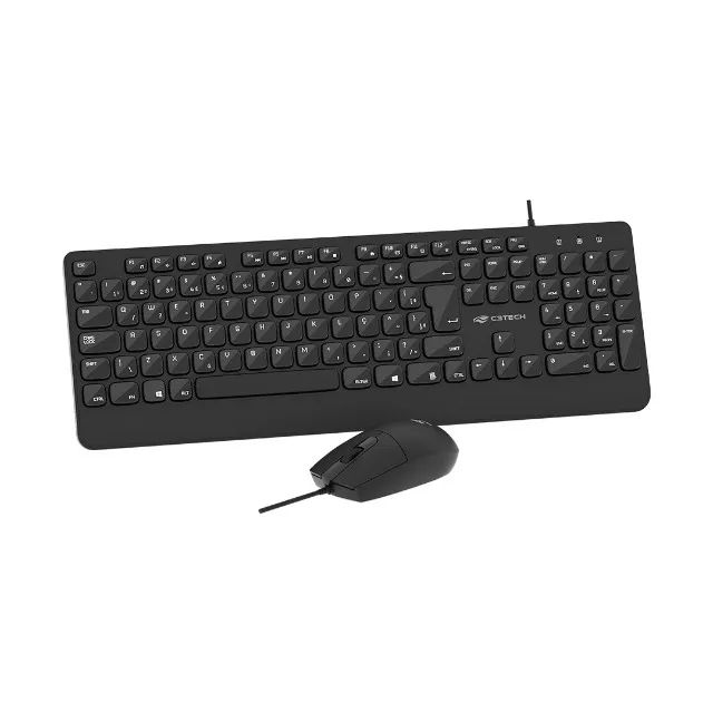 Kit Teclado e Mouse C3Tech KT-150BK - WZetta - Foto 3