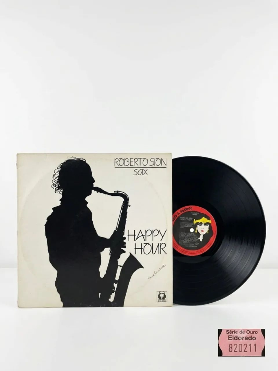 Lp Roberto Sion Sax - Happy Hour - 1986 - Disco de Vinil