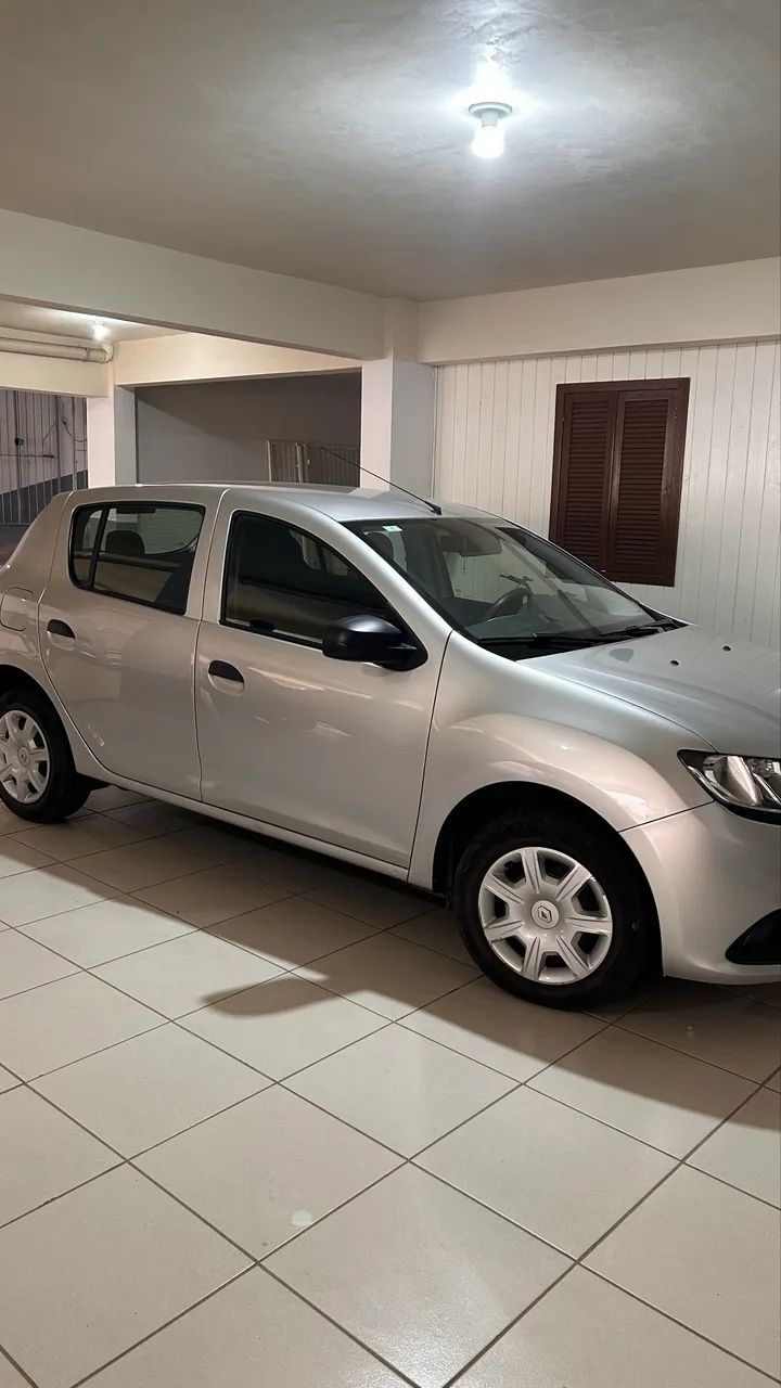 Renault Sandero Authentique Flex 1.0 12V 5P 2017 - Foto 2