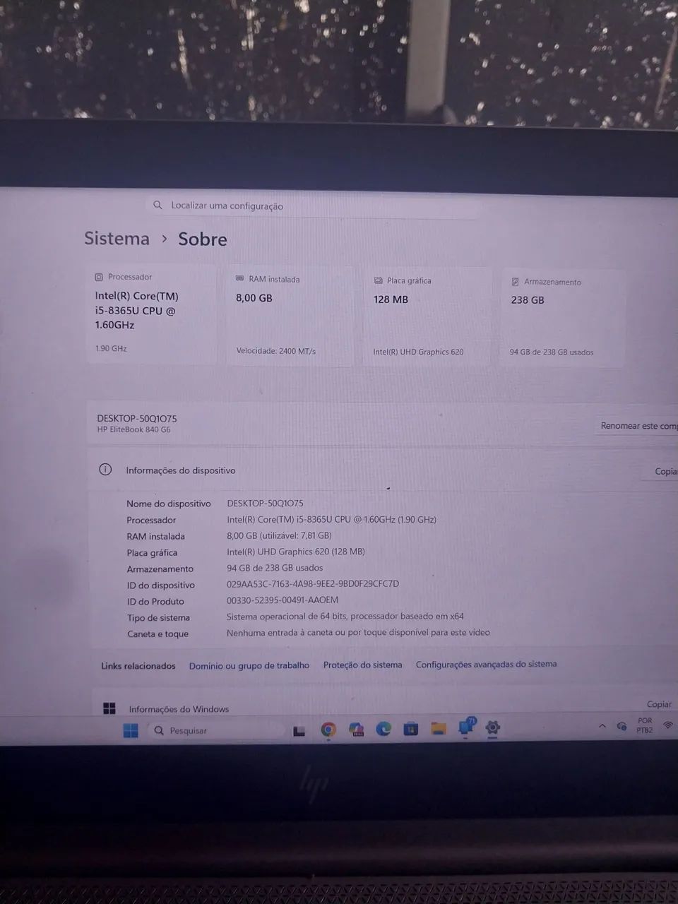 VENDO Notebook HP EliteBook I5 Aceito propostas Decentes!