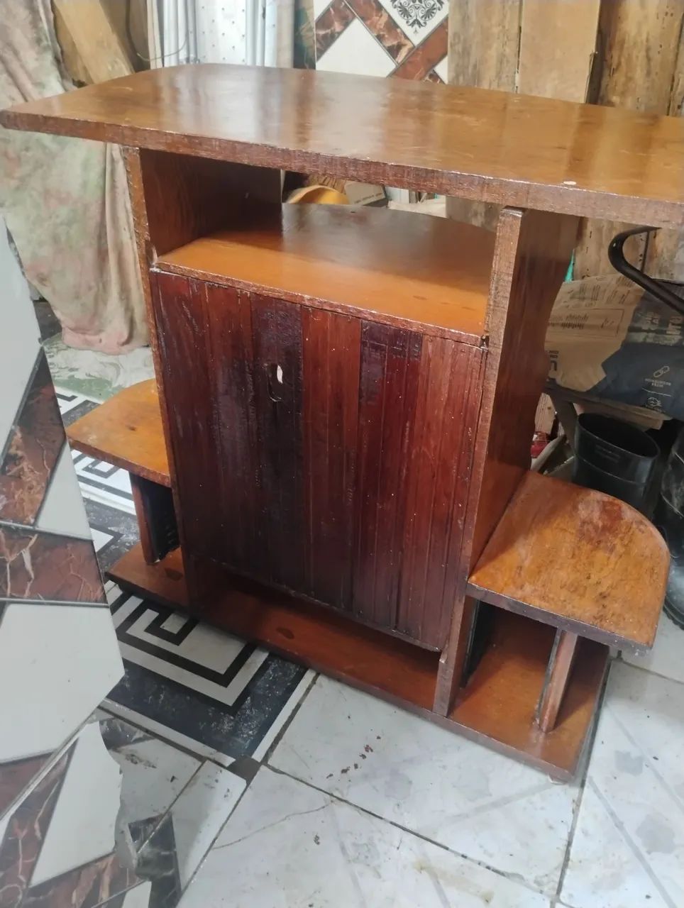 Vendo esse rack de angelim em perfeito estado de uso  - Foto 2