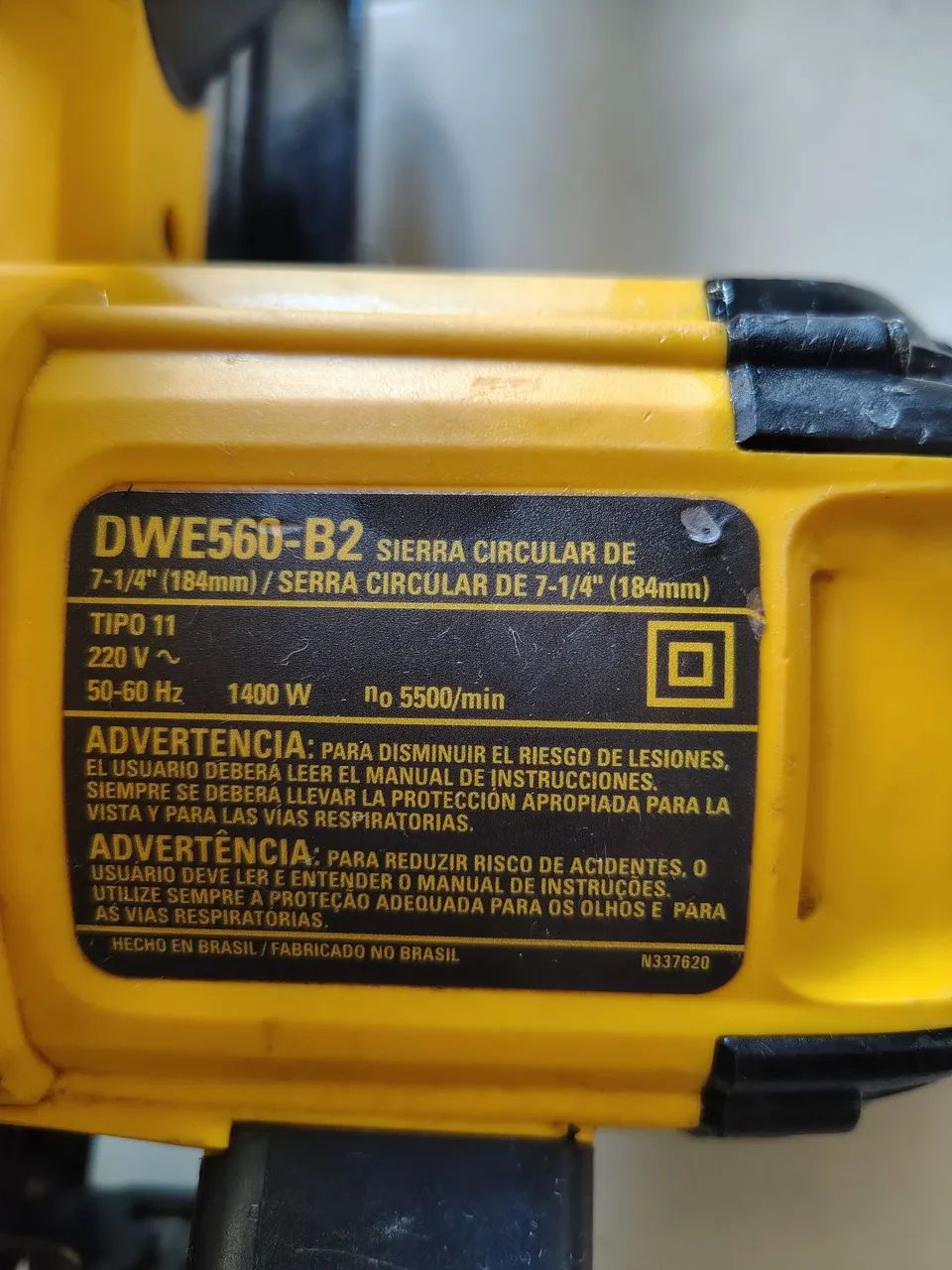 Circular Dewalt 1400w - Foto 2