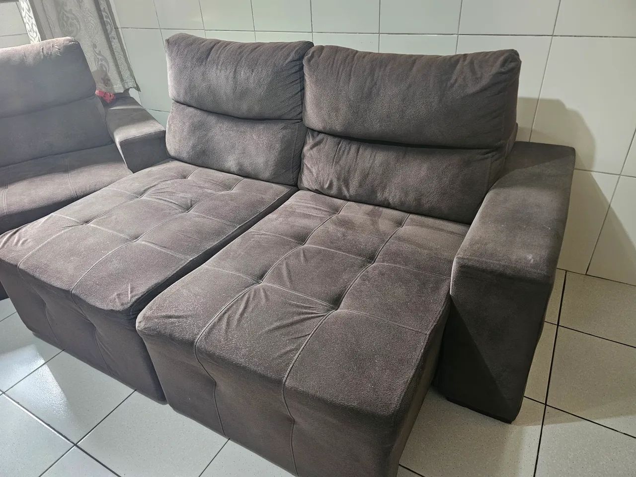 Sofá retrátil e reclinável - Foto 4