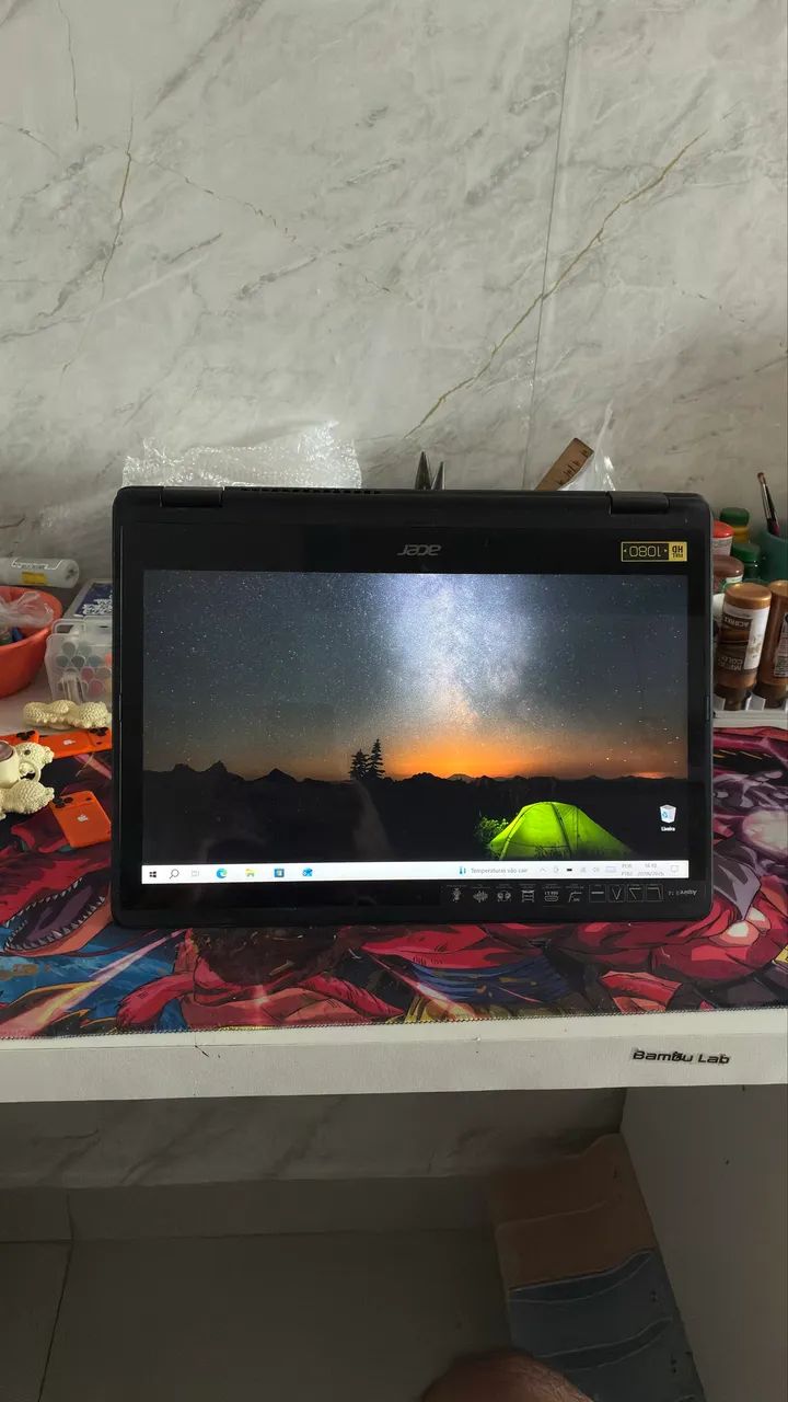 Notebook Acer Tela Touch Dobravel R5-471T - Foto 2