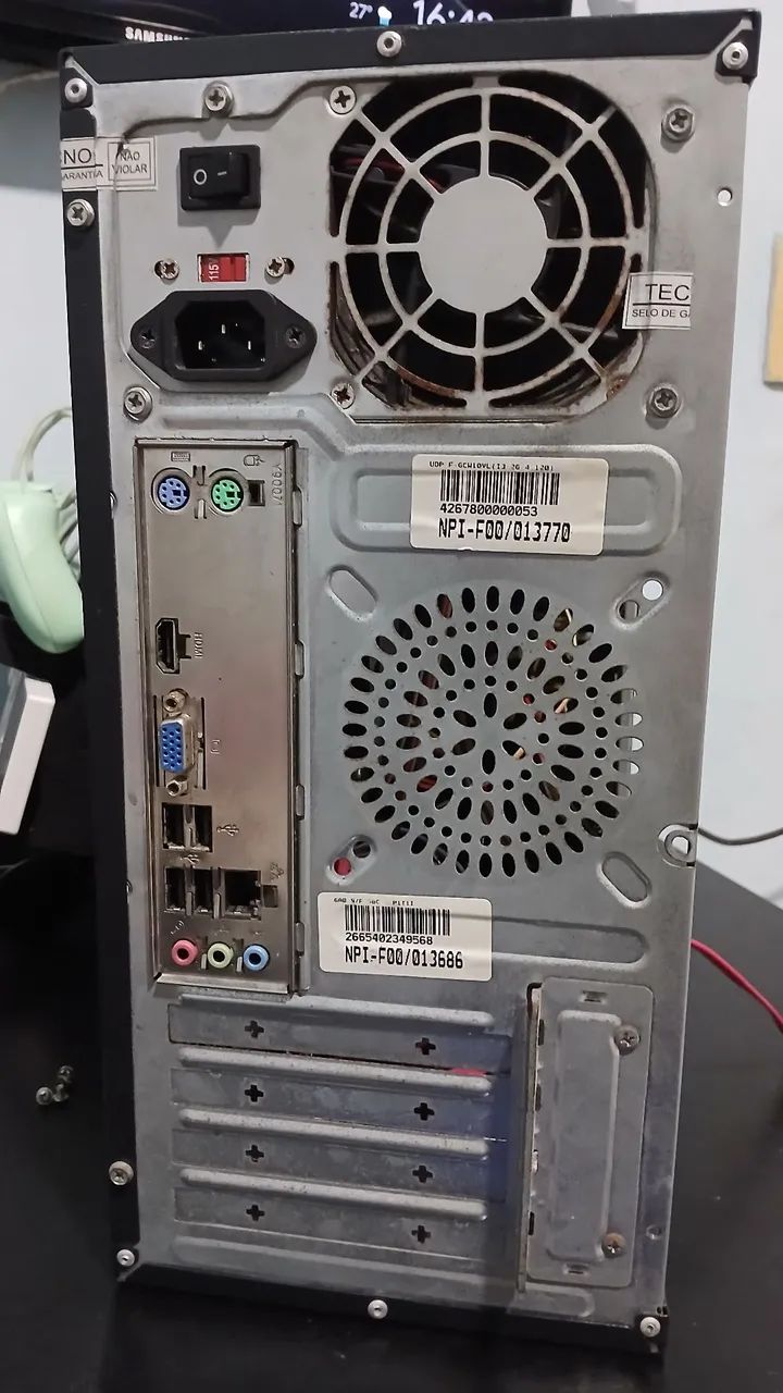 PC GoldenTec com defeito, para retirada de peças - Foto 4