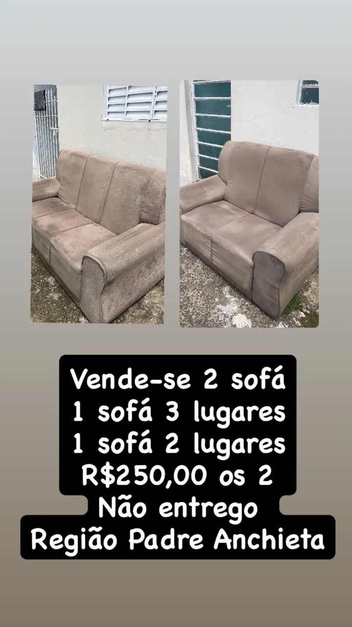 Vende-se sofá usado 