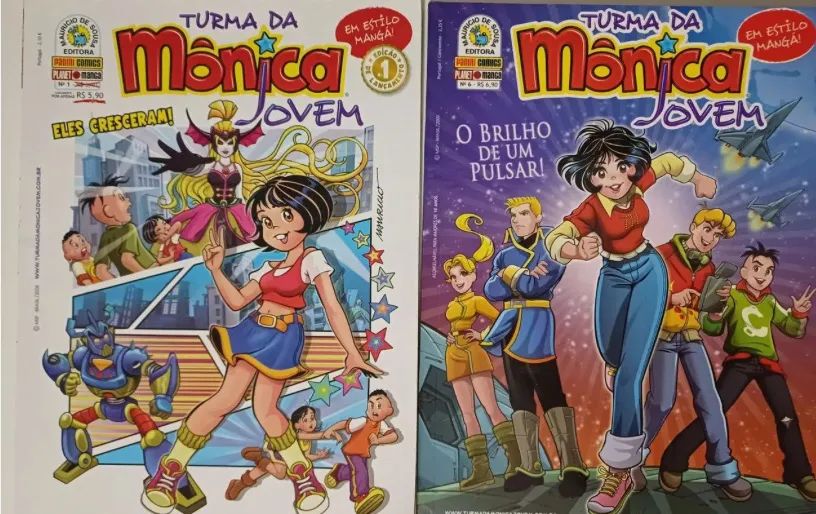 Turma da Mônica Jovem - Primeira série - (Vol 1 cap 1 e 2 -Vol 3