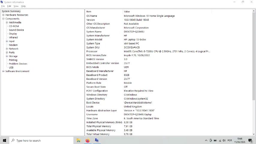 Notebook HP Laptob 15-bs0xx - Foto 4