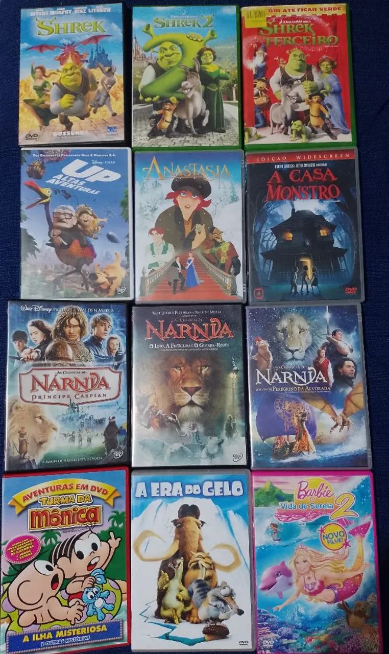 DVDs Infantis - (Coleção de 24 ítens)
