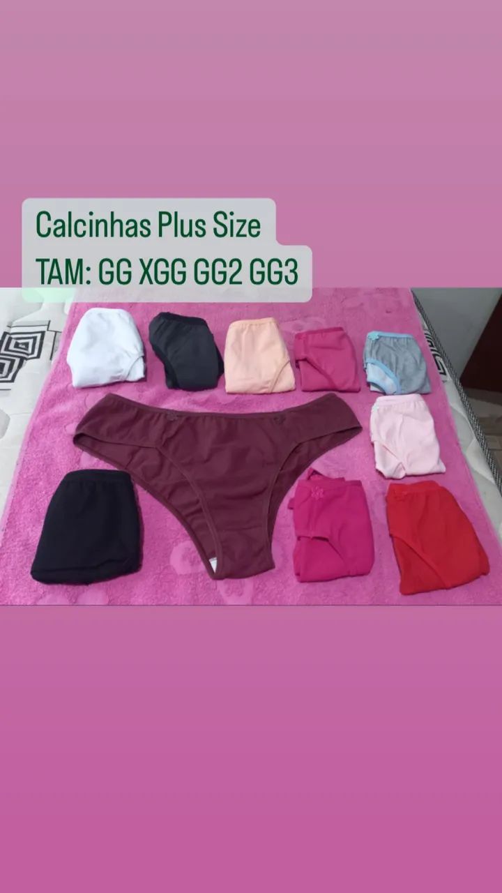 Calcinhas Plus size 