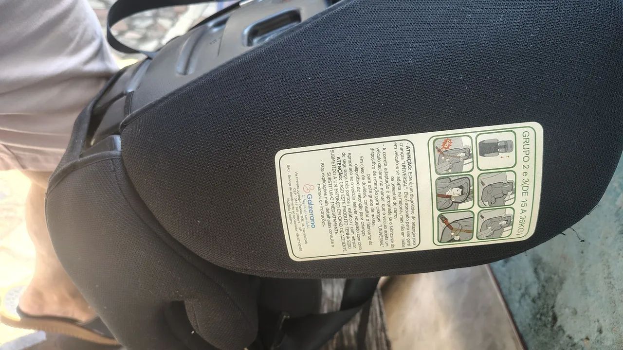 Cadeirinha para carro galzerano  - Foto 5