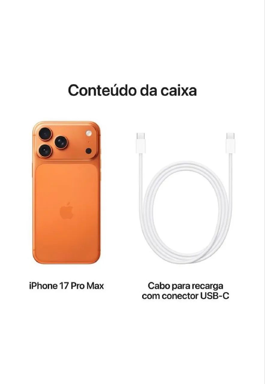 iPhone 17 Pro Max Lacrado 256gb - Foto 4