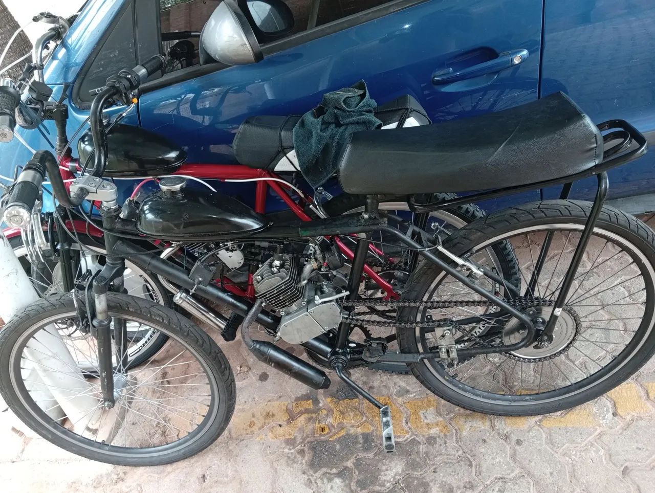 VENDO BICICLETA MOTORIZADA 80CC - Foto 3