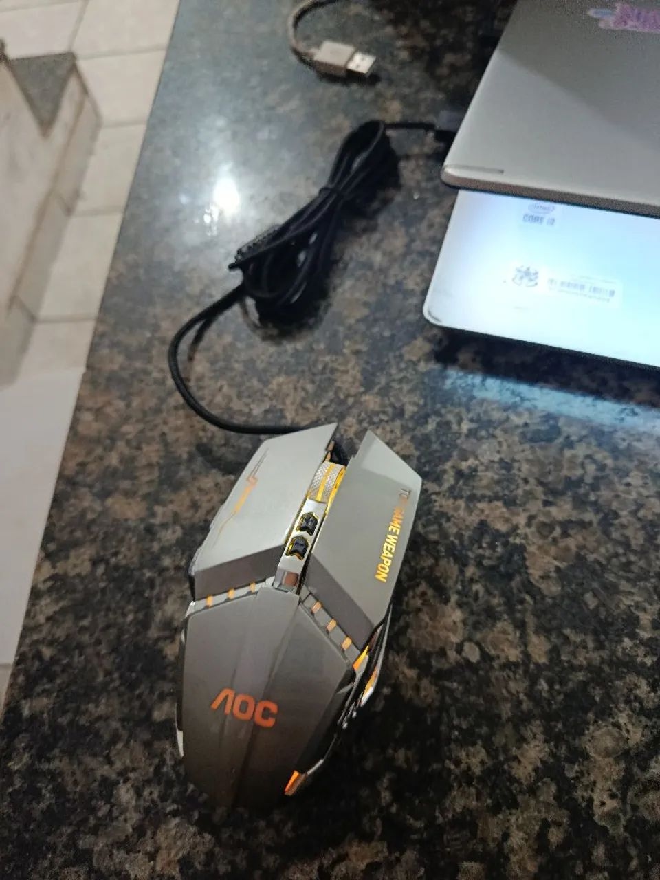 Mouse Gamer AOC GM110 - Com Caixa - Foto 3