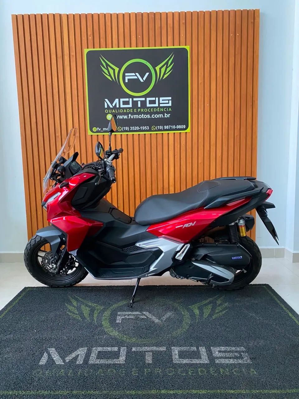 HONDA ADV 160 ABS VERMELHA 2026 - IMPECÁVEL  - Foto 5