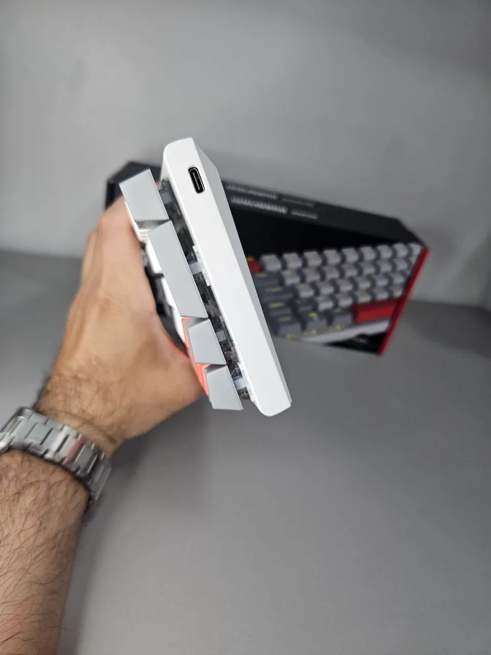 Teclado Mecânico Gamer 60% Switch Blue - Foto 3