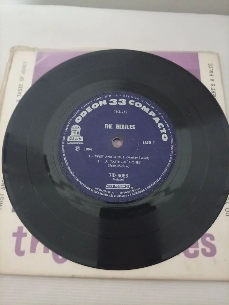2 Compacto Vinil dos The Beatles anos 60  - Foto 4