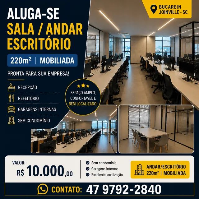 Aluga-se: Salas Comerciais I Escritório