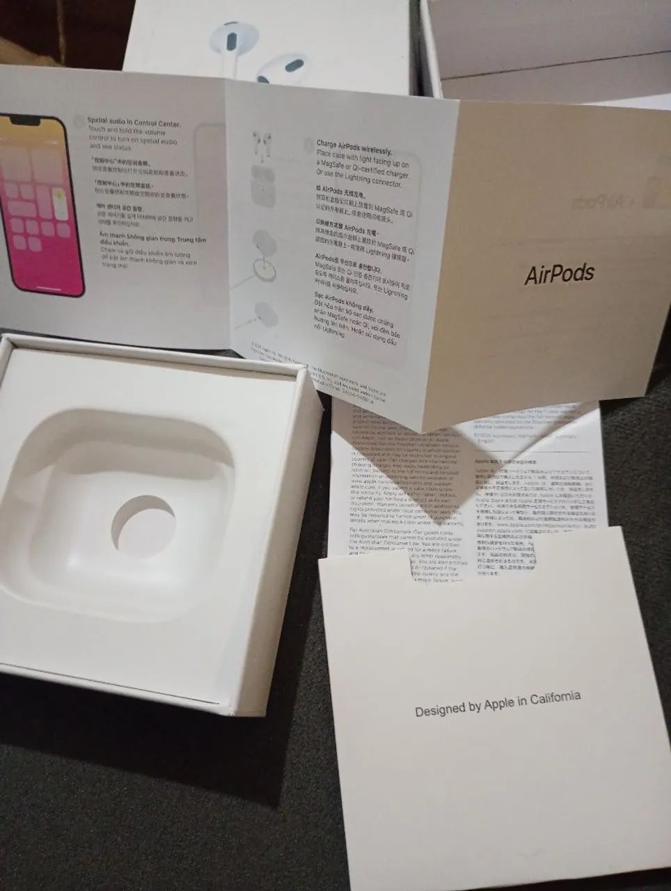 2 Caixas de fone da Airpods Apple  - Foto 2