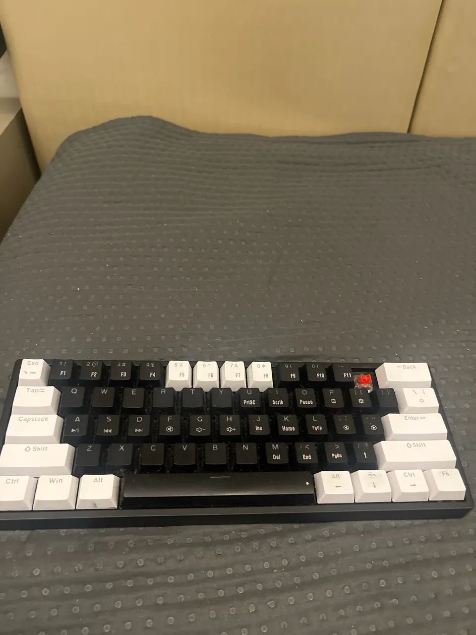 teclado mk62 mecânico switch red gamer
