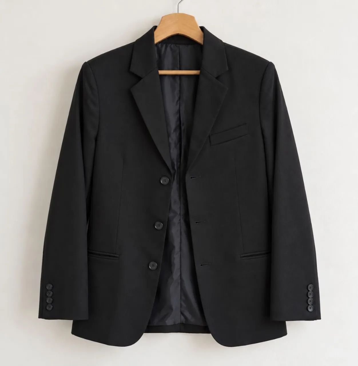 blazer masculino preto p