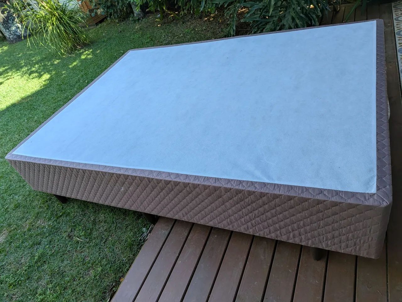 Cama Casal com o box semi nova - Foto 3