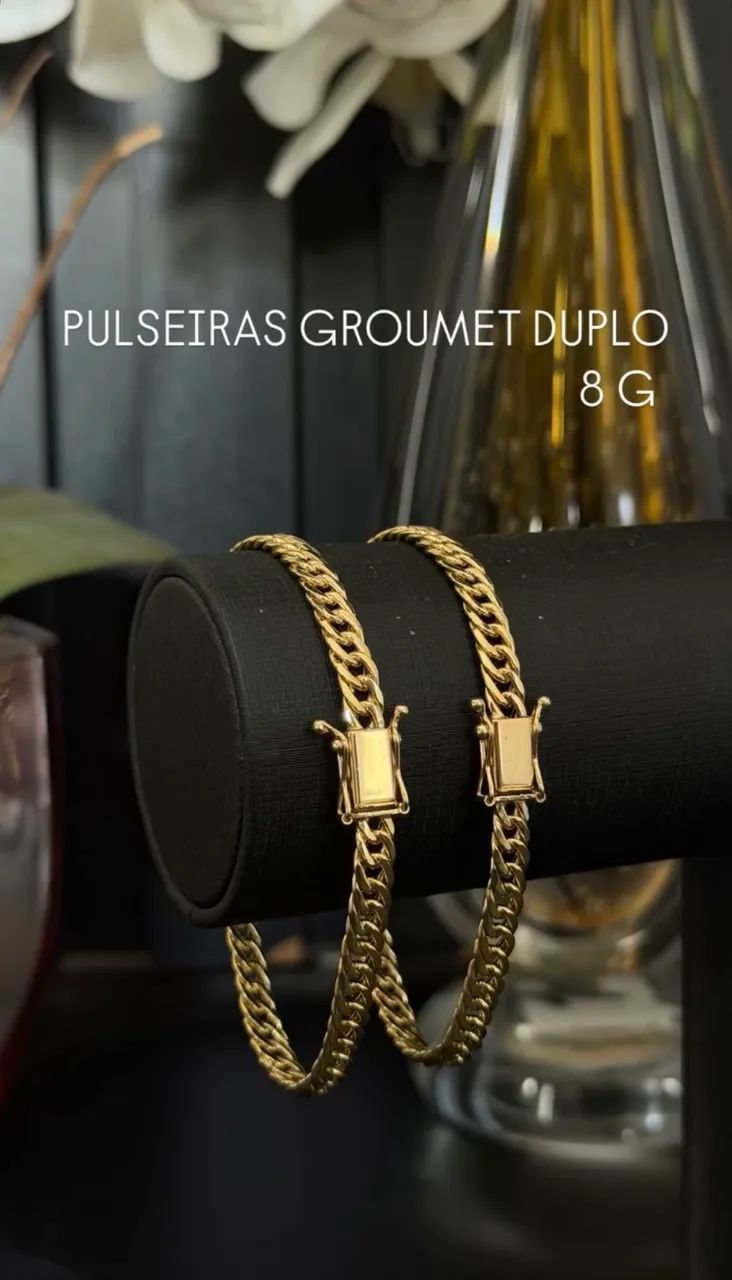 Pulseira GROUMET duplo 