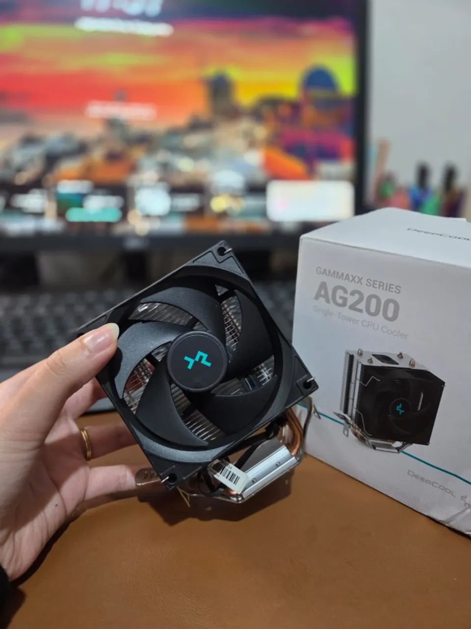 Air cooler DeepCool ag200 am4/am5/lga1700 | excelente estado