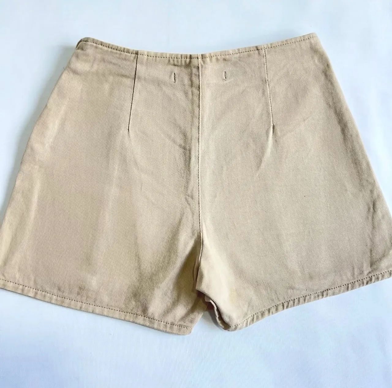 short saia sarja bege - Foto 3