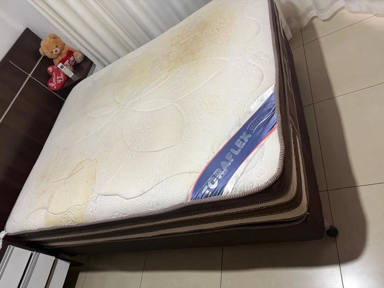 Colchão com cama  - Foto 4