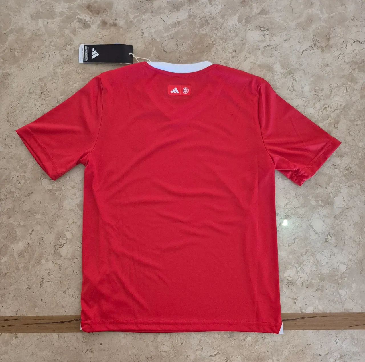 Camisa Internacional Infantil Original Nova Adidas  - Foto 2