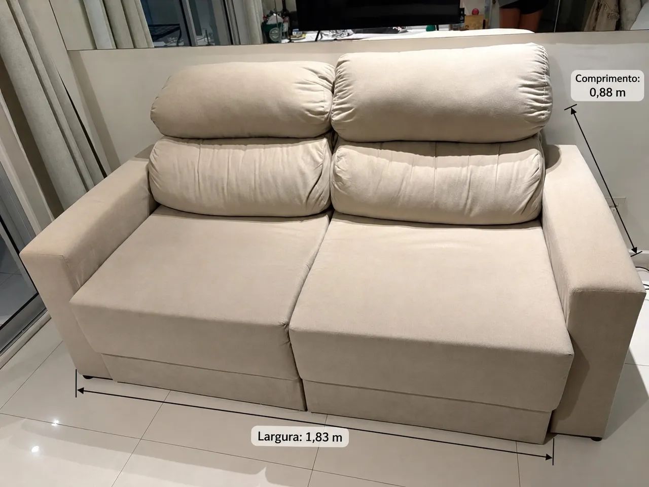 Sofá Retrátil  - Foto 2