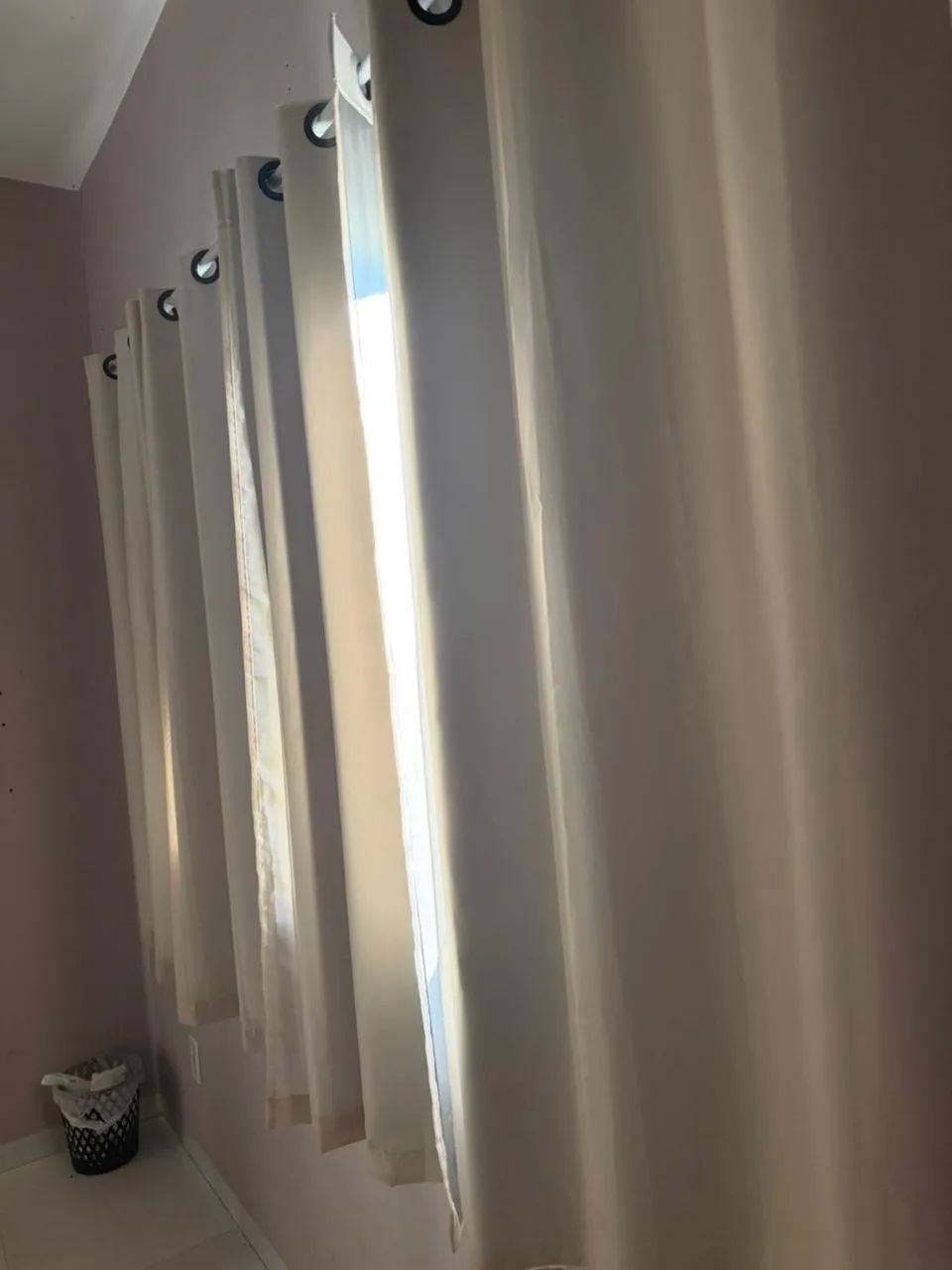 Cortinas com varão