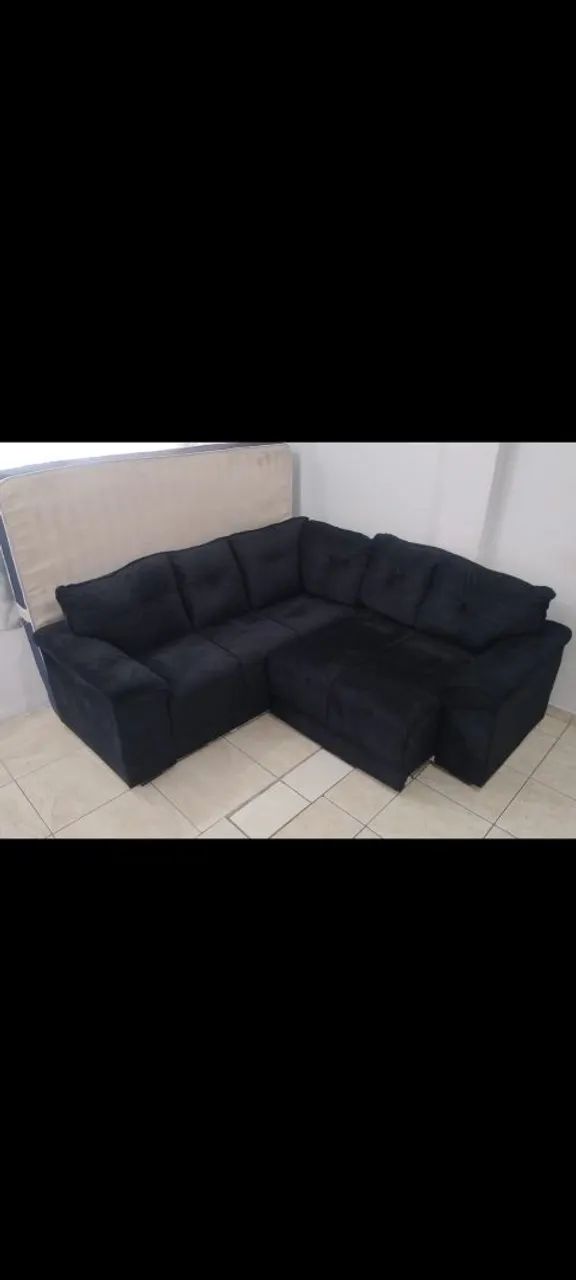 Vendo sofá de 5 lugares com acento retrátil 